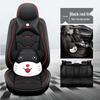 2022 Cartoon Mouse Leather Car Seat Covers - Universal, Four Seasons Full Wrap Set