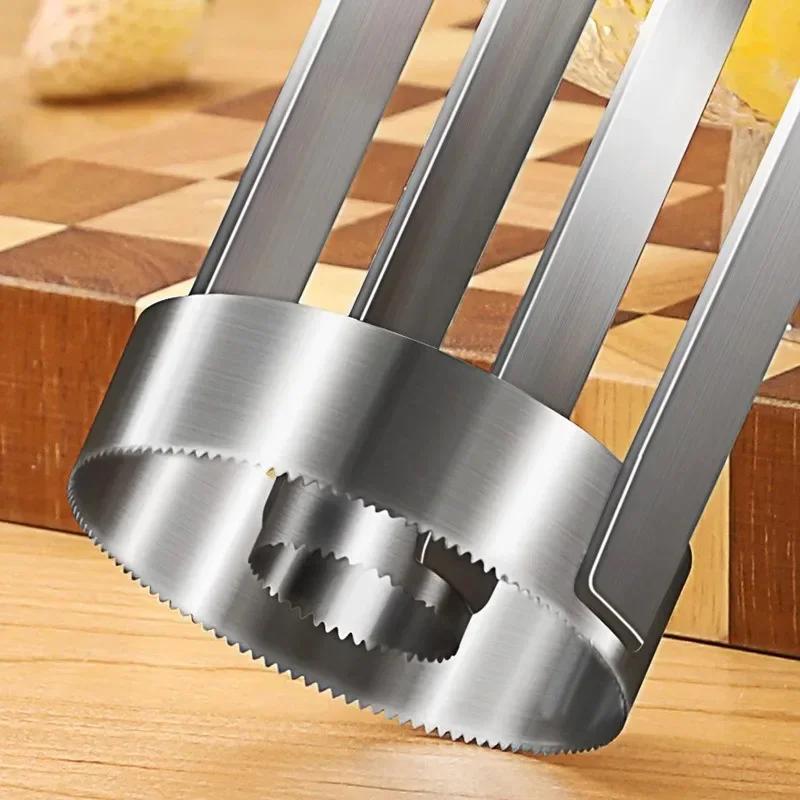 Stainless Steel Pineapple Meat Remover Pineapple Knife Eye Peeler Pineapple Core Remover Pineapple Peeling Knife