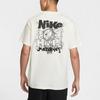 Nike Marškinėliai Vyriški Balti Apvalia Kaklo Apykakle IH2473-133