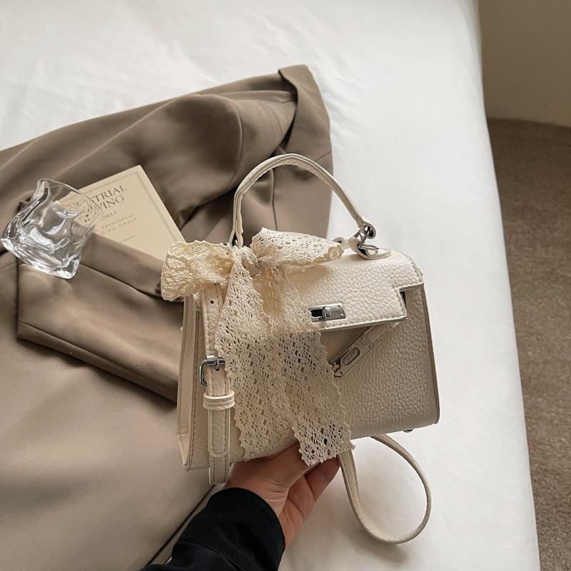 New Bag Women's 2025 Popular High-end Spring Summer Fashion Versatile Shoulder Messenger Bag Portable Kelly Bag