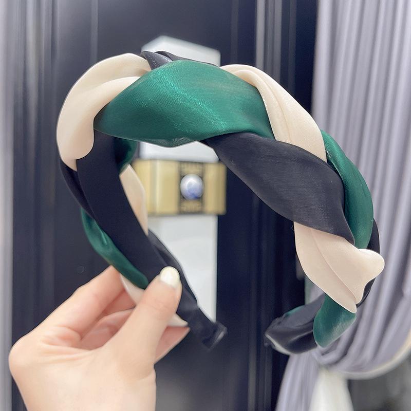 Solid Knitting Hairbands For Women Girls HeadBands Fashion Elegant Hairbands Female Hair Hoop Headwear Hair Accessories