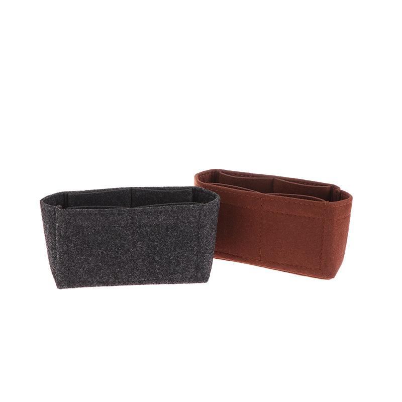 1Pc Bag Anti-Deformation Liner Organizer For Insert Handbag Mini Bag Storage Bag The Liner Bag Felt Purse Liner Bags