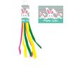 Easter Windsock Outdoor DIY Scene Layout Holiday Ornament Prop Festival Hanging Decor Garden Wind Bag Flag Atmosphere Decoration