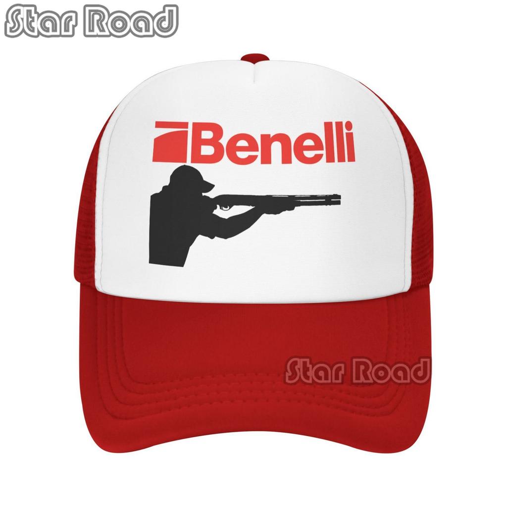Summer New Arrival Benelli Shotguns Trucker Baseball Cap Casquette Trucker Cap Snapback Hat for Unisex Baseball Valve Unisexs Hats