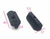 WPC Flooring T-Shaped Plastic Clip with Stainless Steel 6mm Screw Wood-Plastic Fastener