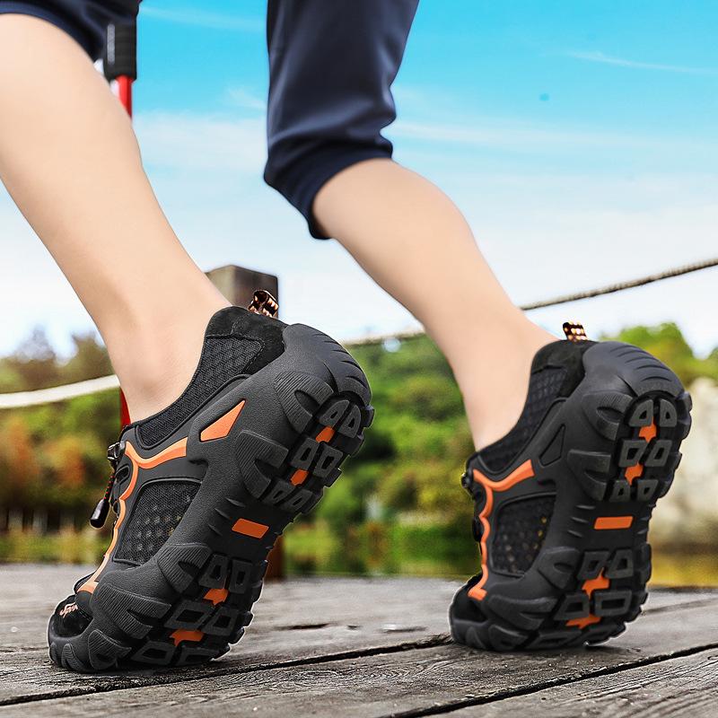Men's Breathable Mesh Sports & Casual Hiking Shoes - Lightweight & Soft Sole for Summer