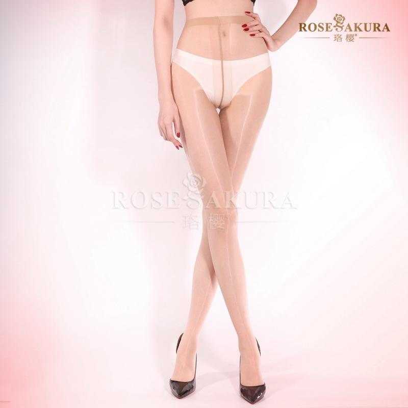 Sexy 5D Aurora Oily T Crotch Stockings Silky Ultra-Thin Pantyhose Transparent Office Lady Ootd Party Dance Jk Cos Summer Fashion