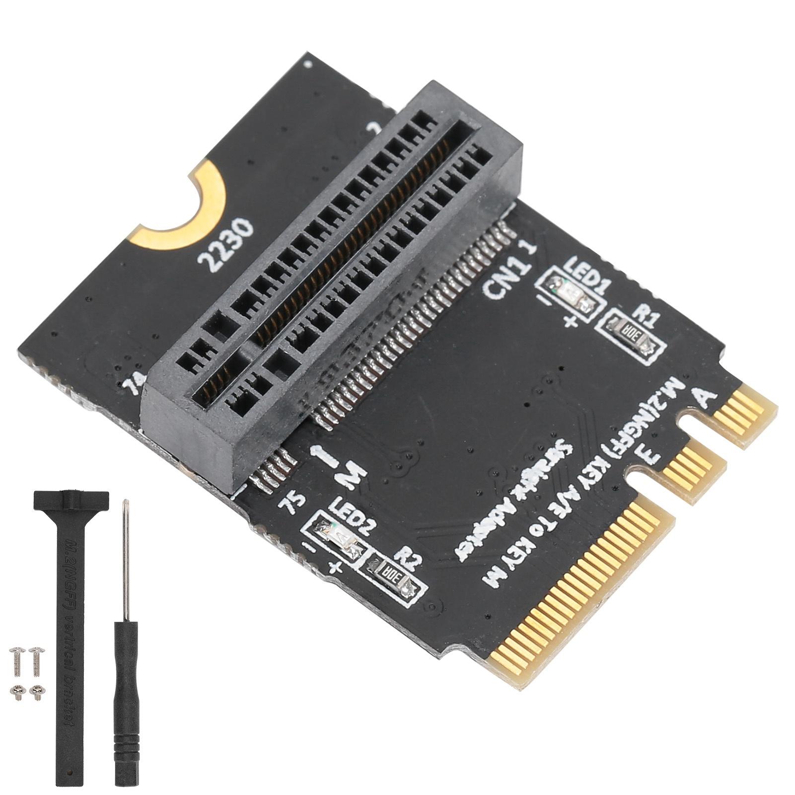 

Адаптерна карта NVME SSD до M.2 Key AE Вертикальна інсталяція Мережевий конвертер для типу 2280