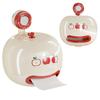 Fruit Shape Suction Cup Tissue Rack Cartoon Bathroom Paper Towel Rack  Household