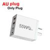 55w 65w AU Plug Fast USB Charger Type C Charger for Xiaomi Redmi iPhone Samsung SmartPhone Quick Charging Adapter PD Wall Charge