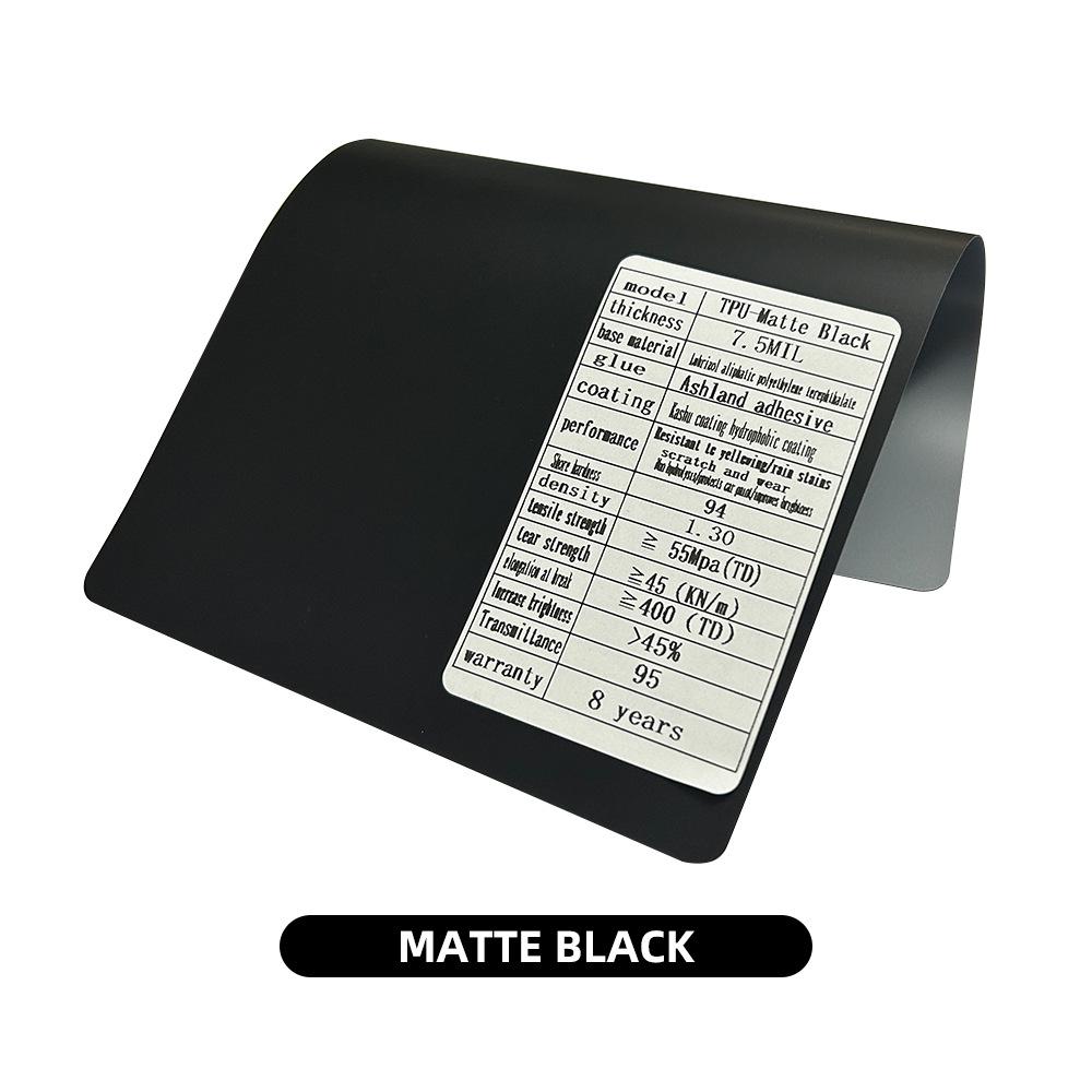 TPU Car Paint Protection Film - Transparent, Hydrophobic, Stain Resistant, Snow-Ready Full Car Cover