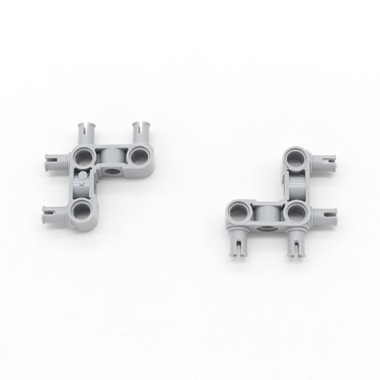 30pcs 55615 Connector Perpendicular 3x3 Bent 4 Pins Bricks Building Blocks Mechanical Accessories