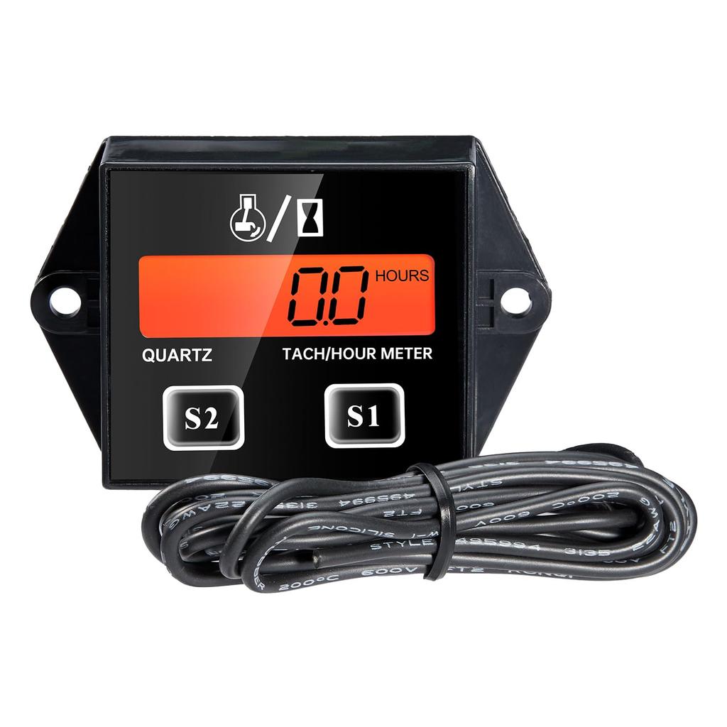 Digital Tachometer ZSB 02 Backlit LCD Engine RPM Meter for Small Engines