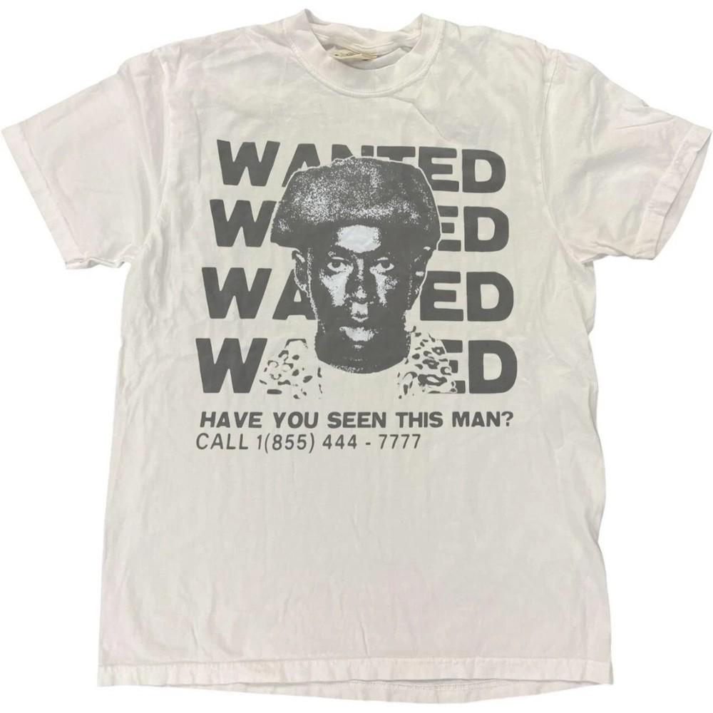 

Tyler The Creator Wanted short sleeve white color shirt Men Women S5XL Unisex T-Shirt S