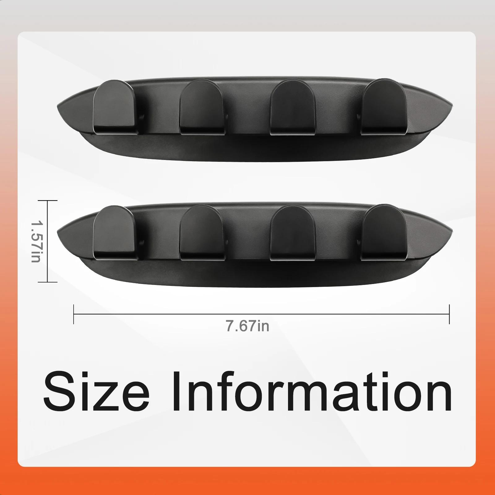 

Hipacool 2 шт. Крючок для Tesla Model 3/Y Автомобильный задний подвес 5 кг Высокая грузоподъемность Автомобильные аксессуары Внутренний крючок Универсальный автомобильный кронштейн чёрный