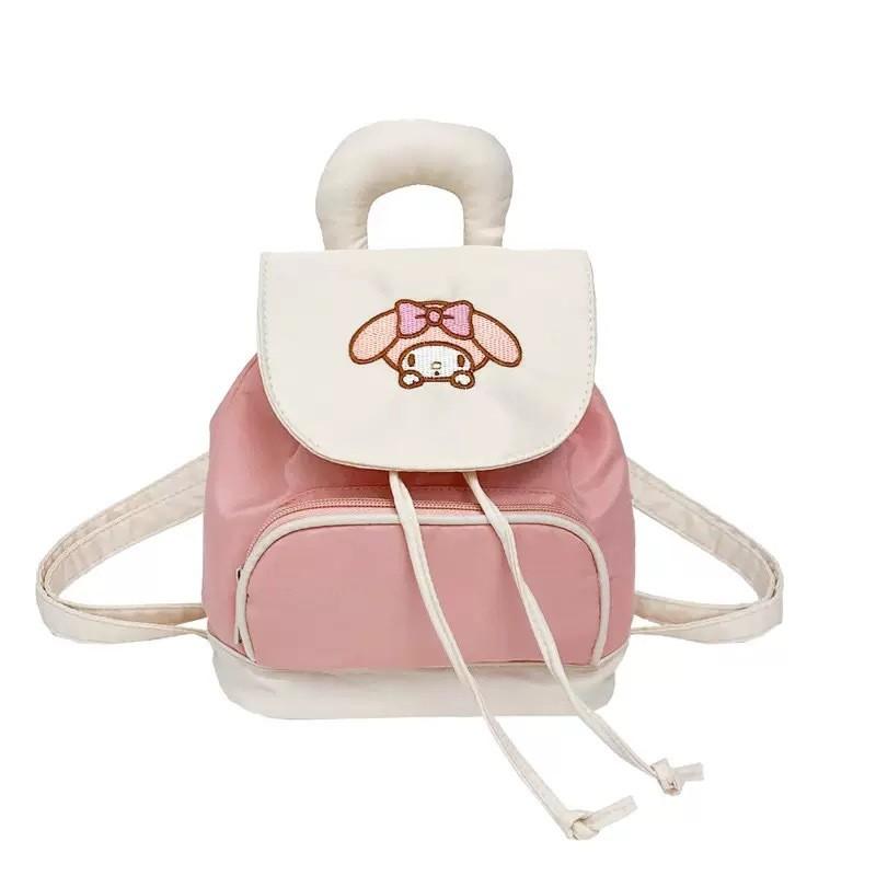 Cartoon Kuromi Melody Backpack With Large Capacity For Daily Use And School