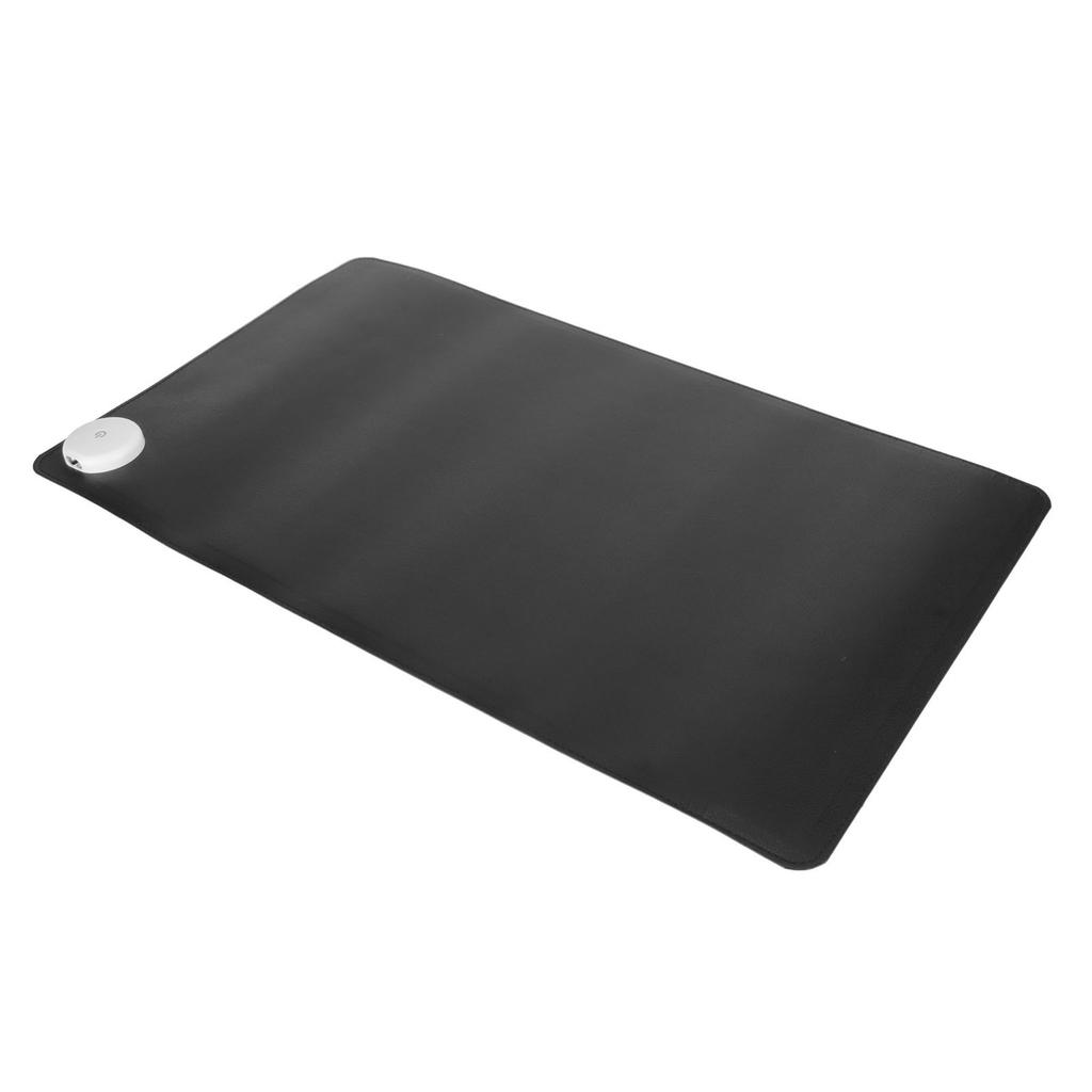 Almohadilla de Escritorio Caliente 3 Niveles de Calefacción Temporizador Impermeable Grande PU Cuero Calentador Alfombrilla de Ratón para Oficina