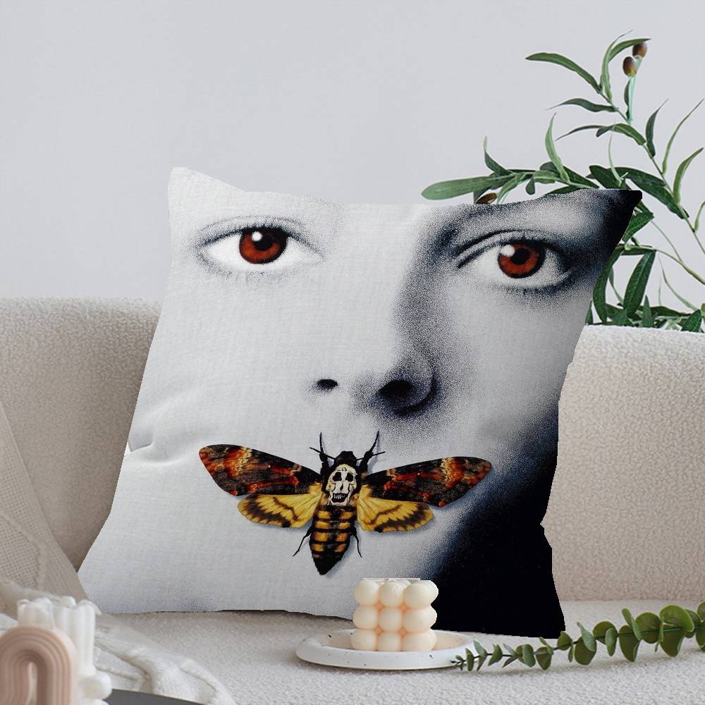 Classic Movie The Silence Of The Lambs Personalized Pillow Cover Kids Bedroom Wild Party Decor Pillowcase Birthday Shower Gift