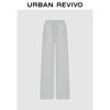 UR2025 Women's Cotton Drawstring Wide-Leg Pants