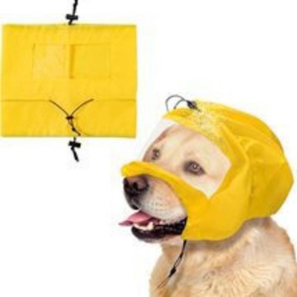 Pet Dog Shower Cap Waterproof Ear Protection Bathing Hat for Puppies Swimming 30*24.5cm 37g One Pet Waterproof Hat