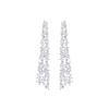 Heavy Industry'S High-End Long-Fringed Diamond Earrings Dress With Modified Face Zircon Earrings