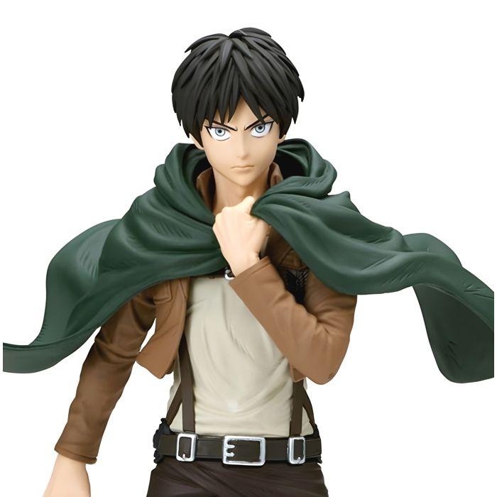 Figurine Banpresto Grandista Eren Yeager (Attack on Titan) - 28 cm officielle