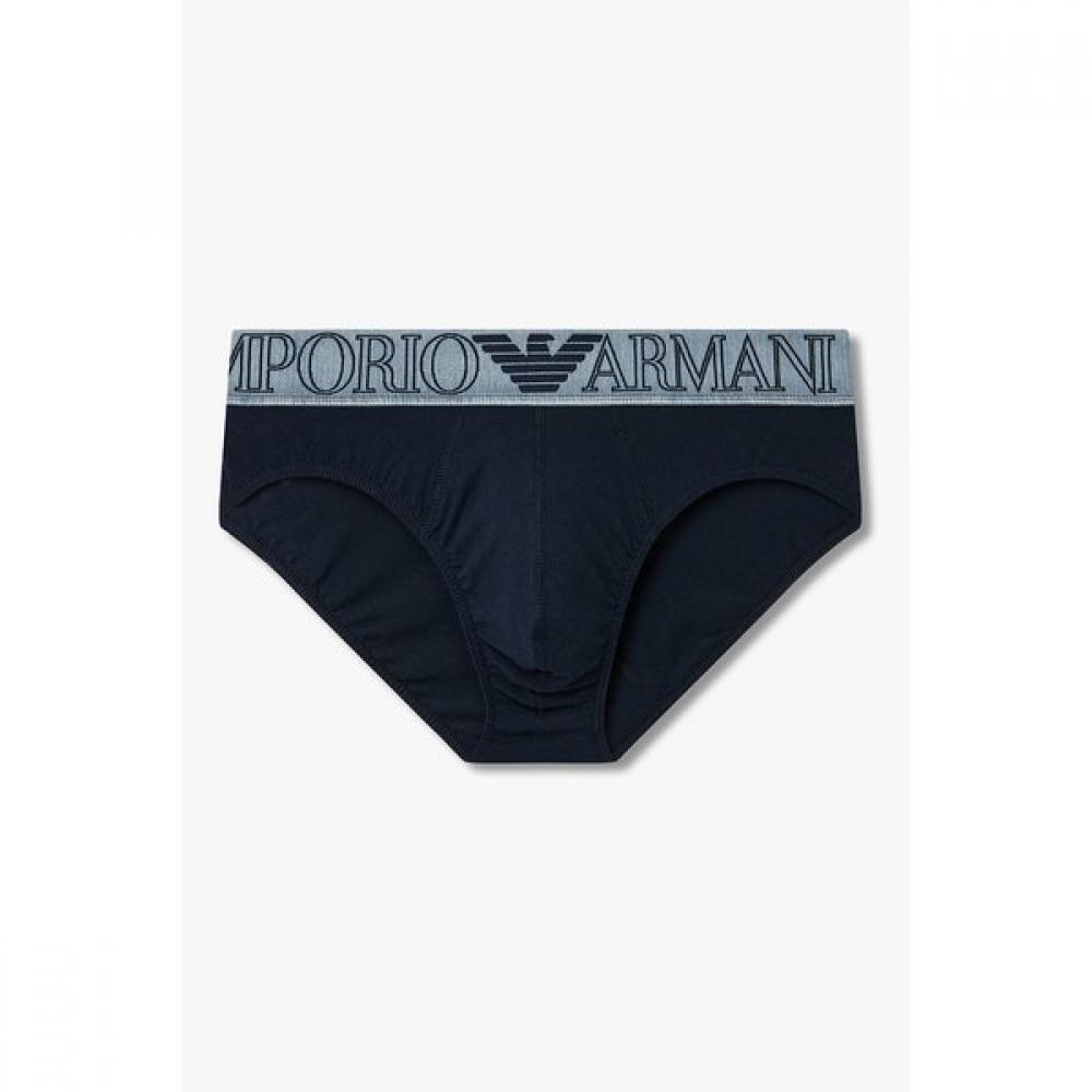 

Emporio Armani Men S Outline Logo Banding Brief 0816111007 S(95)