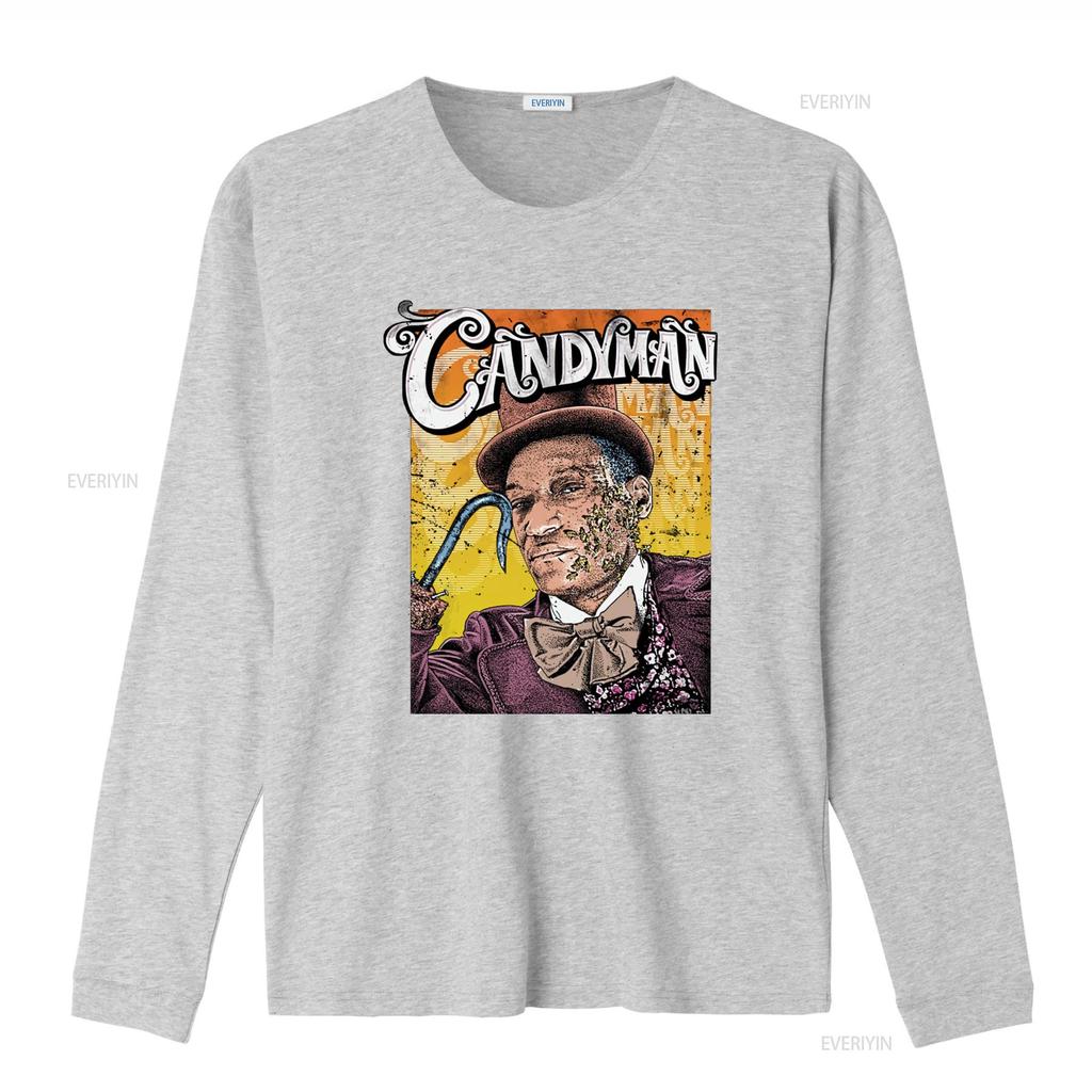 Vintage Retro Horror Movie CandyUnisex Print Casual T Shirt Vintage Washed Stylish Streetwear Versatile Stretched Breathable