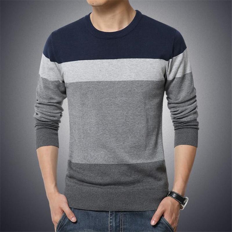 

Men s Winter Vintage Crew Neck Thickened Sweater Knitted Pullover Large Size Top M