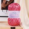 New 80g/ball Metal Yarn DIY Handmade Crochet Yarn Knitting Satin Hand-woven Wire Hand Knitting