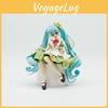 Hatsune Miku Pvc Model Ornament With Four Leaf Clover Style For Desk Decor And Gift Idea