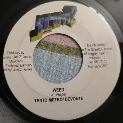7palcová deska TANTO METRO & DEVONTE - Weed NONE Jam 2 Records 2004 Jamajka Reggae, Ska & Dub Použitá
