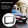 Portable Black 220 X 130 X 210Mm 2 Din Car DVD Radio Fitting Dash Panel Fascia Frame For 2009-2014 Skoda Superb
