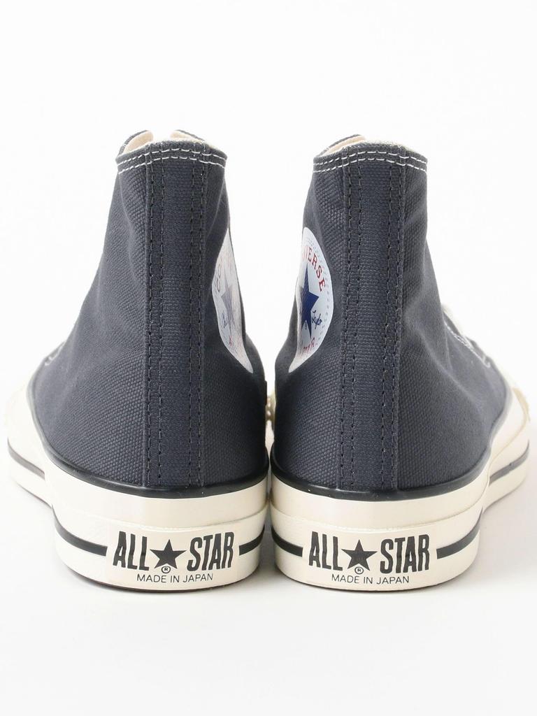 Beams Boy Converse Canvas All Star J Hi Women's Graphite Size 23.5