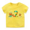 Tres Gatitos Dibujos Animados Ropa para Niños Camiseta para Niñas/Niños Linda Harajuku Camiseta Infantil Tops Verano Camiseta Casual Ropa para Niños Pequeños