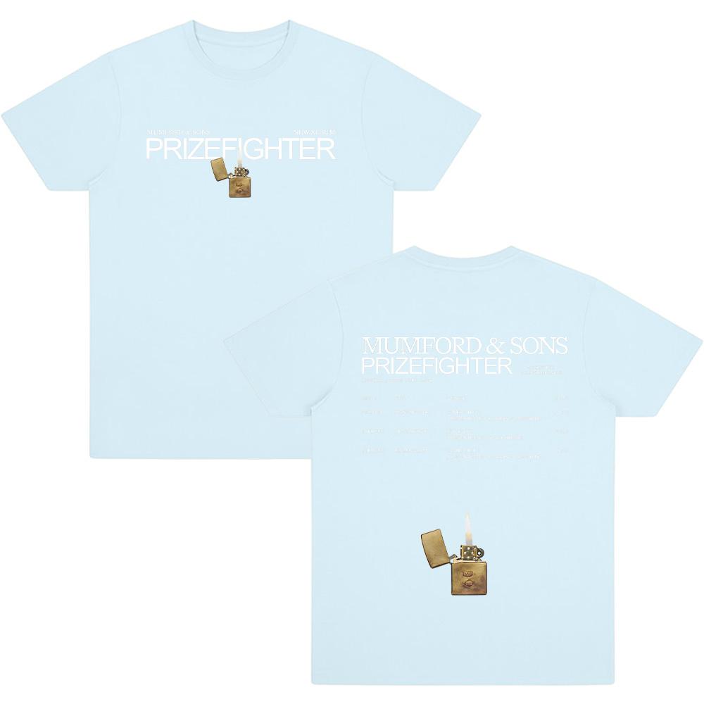 

Mumford & Sons Record Store Tour 2026 T Shirts Rock Band Prizefighter Album New T-shirts Summer Cotton Men Women Streetwear Tees M