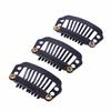2.8 Cm 8-Tooth Anti-Rust Carbon Steel Water Drop Wig Clip for Hair Extensions