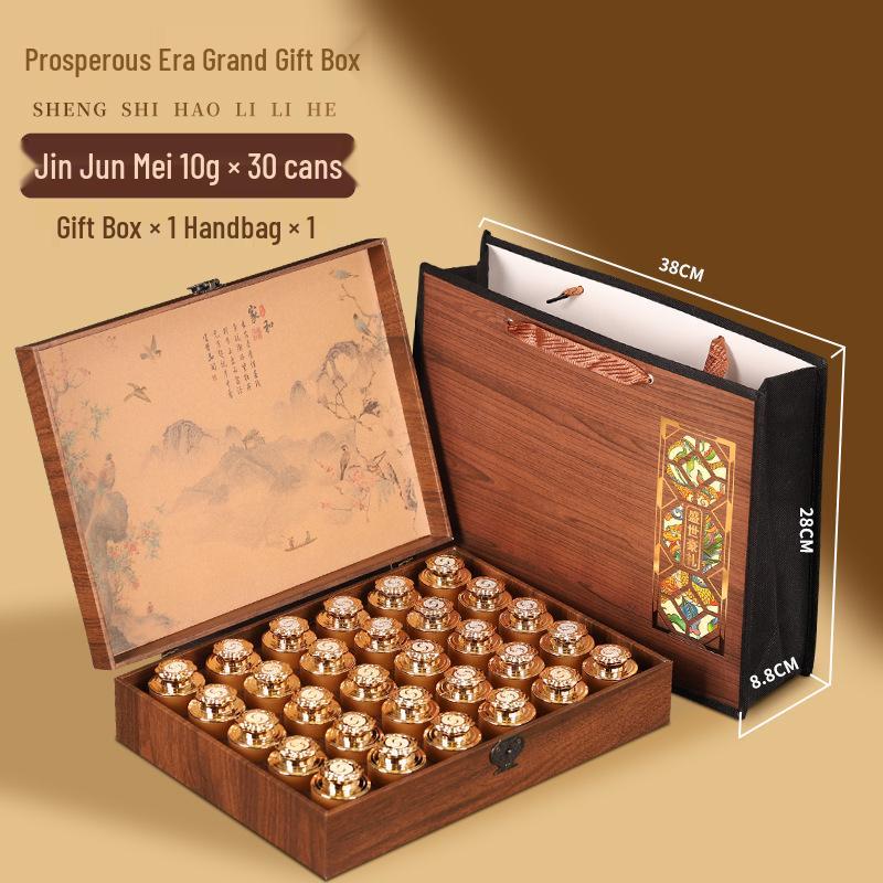 Da Hong Pao & Rou Gui Oolong Tea Gift Box with Chen Pi and Fuding White Tea