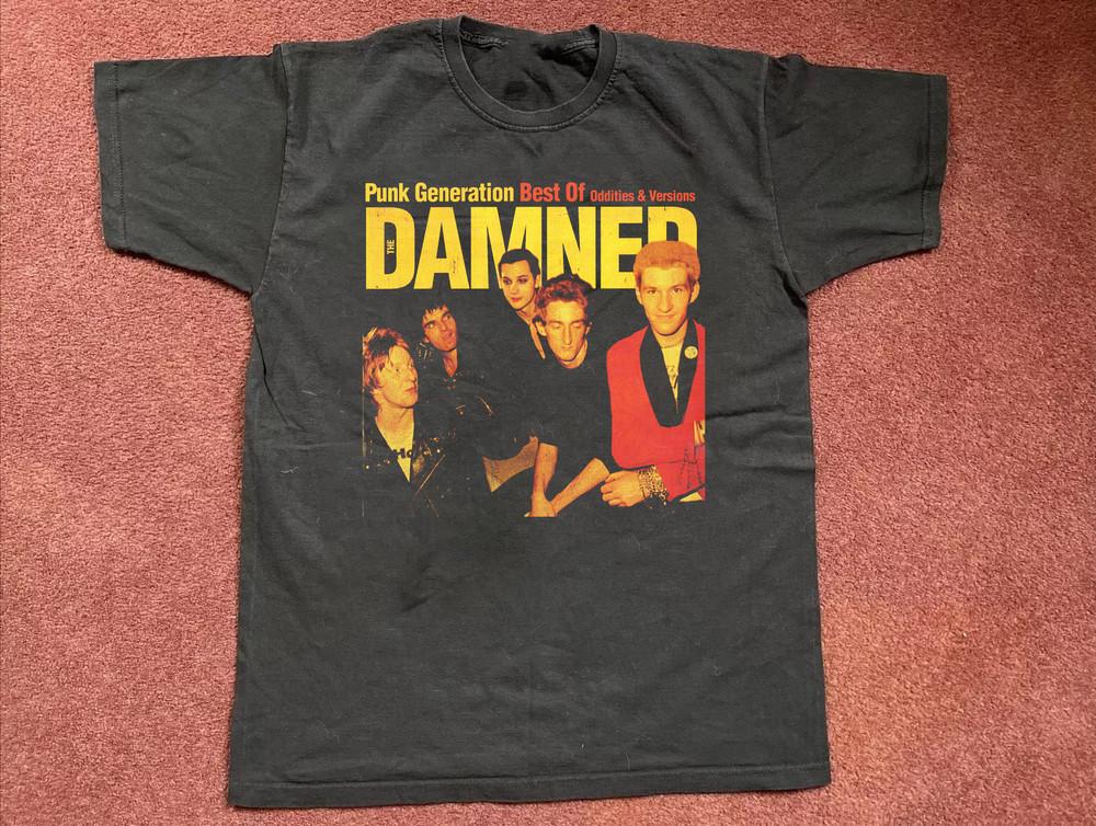 The Damned member Black Cotton All size S-345XL Unisex Shirt Unisex T-Shirt S