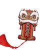 Chinese 2025 New Year Fridge Magnets Traditional Jubilant Wealth God Ornament Happy New Year Woodwork Refrigerator Magnets