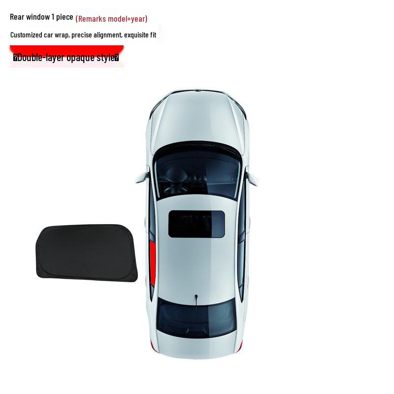 Chrysler 300C Car Sunshade: Sun Protection, Heat Insulation, Light Blocking, Privacy for Camping