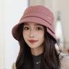 Versatile Fisherman's Hat Children's New High-end Internet Celebrity Plain Face Covering Bucket Hat Showing Washbasin Hat