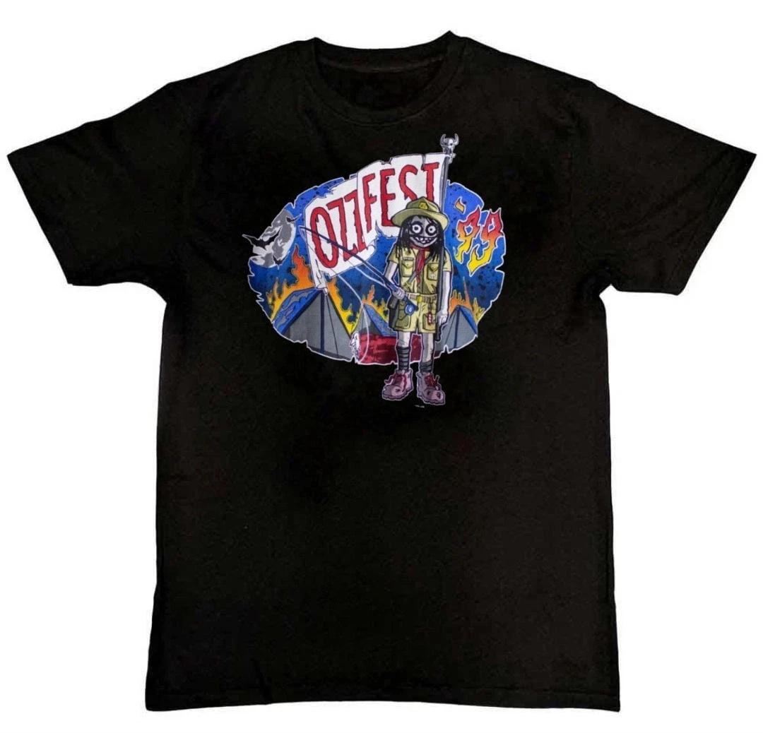 Men s and Women s T-shirts Ozzfest Concert 1999 Graphic Print Mens Unisex T-Shirt S M L XL 2 3 4 XL XXXL