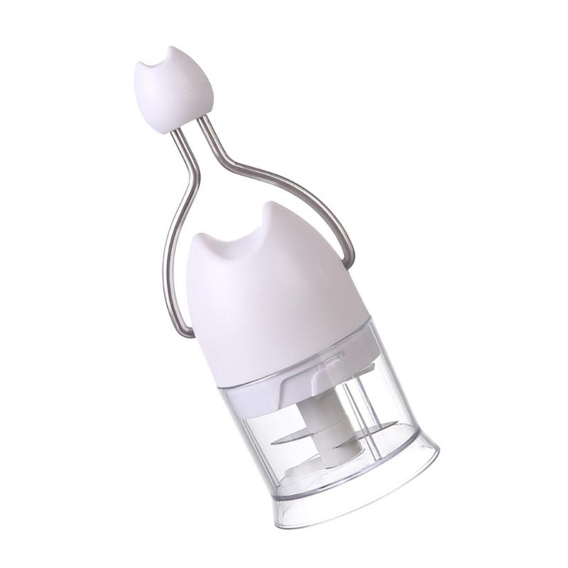 Manual Garlic Mincer For Garlic Crushing With Ergonomic Handle Plastic Easy to Clean Seasoning Chopper Kitchen Tool