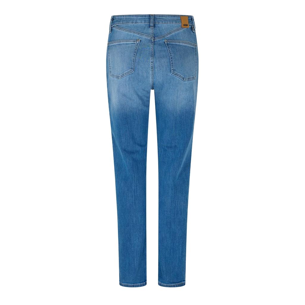 BOSS Mens Denim High Rise Slim Jeans