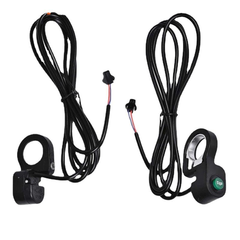 Electric Bike Horn Switch E-Bike Horn Button for 22.5mm diameter handlebars E Scooter Electric Bicycle Accessories