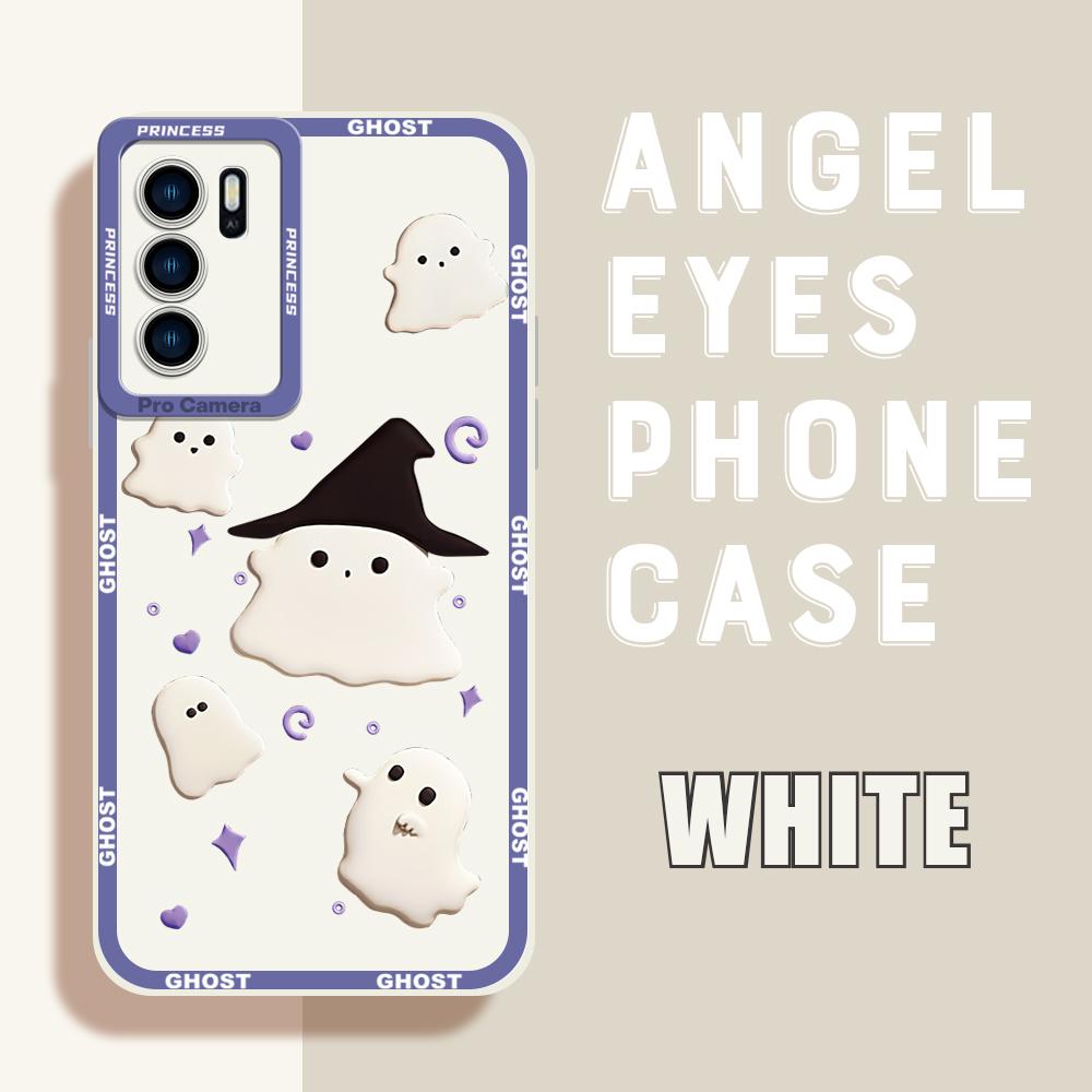 

Чехол для телефона, мягкий резиновый чехол из ТПУ для мобильного телефона, полное покрытие, защита камеры, противоударный чехол для OPPO Realme Realme C33 2023 белый