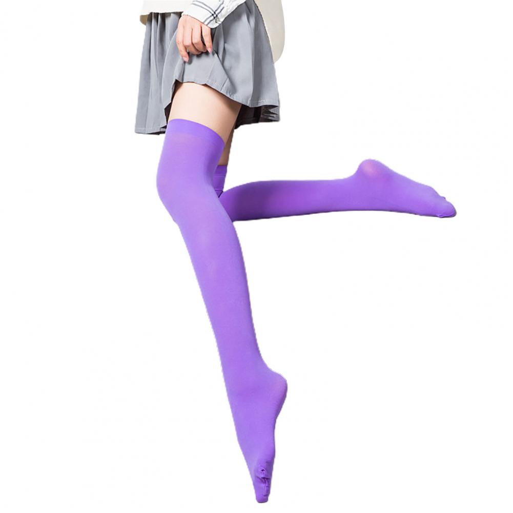 1 Paar hochelastische, atmungsaktive, leichte Strümpfe für Mädchen, süßer japanischer Stil, Overknee-Socken für Damen, Streetwear