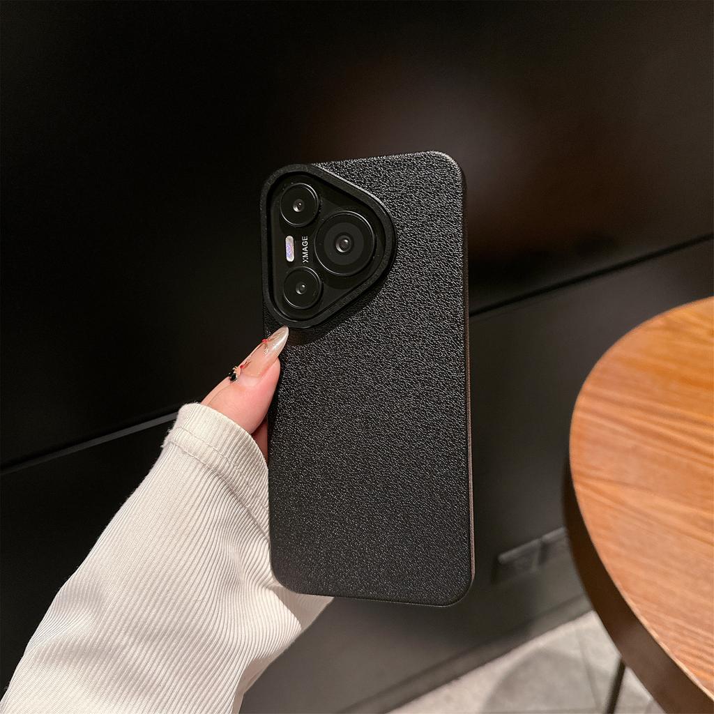 Handyhülle mit großem Loch und Litschi-Muster ist geeignet für Honor magic7pro, die geeignet ist für Honor magic7 Trend Vollschutz.
