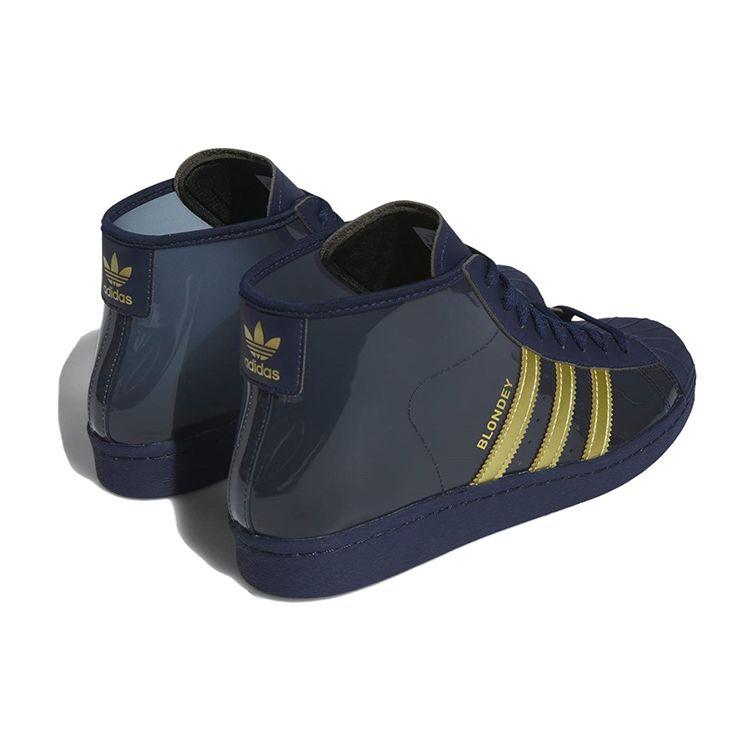 Adidas Blondey McCoy X Pro Model ADV Night Indigo Men Sneakers Blue Gold-Metallic IG0845